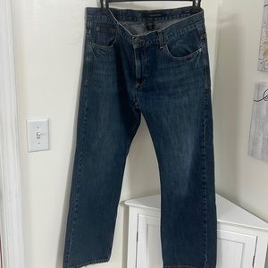 Dark Calvin Klein Straight Leg Jeans size 36x30